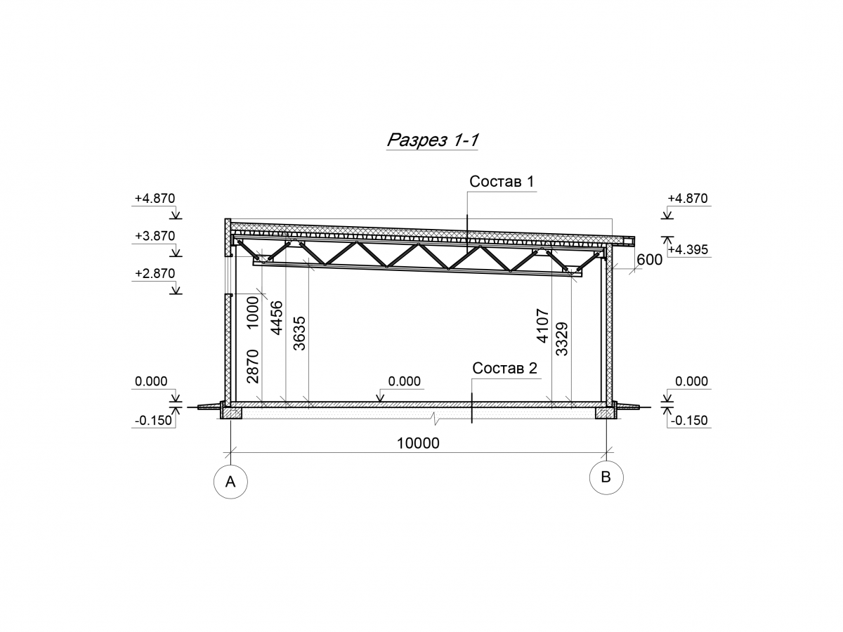 3D визуализация Магазин из сэндвич-панелей - фото 21