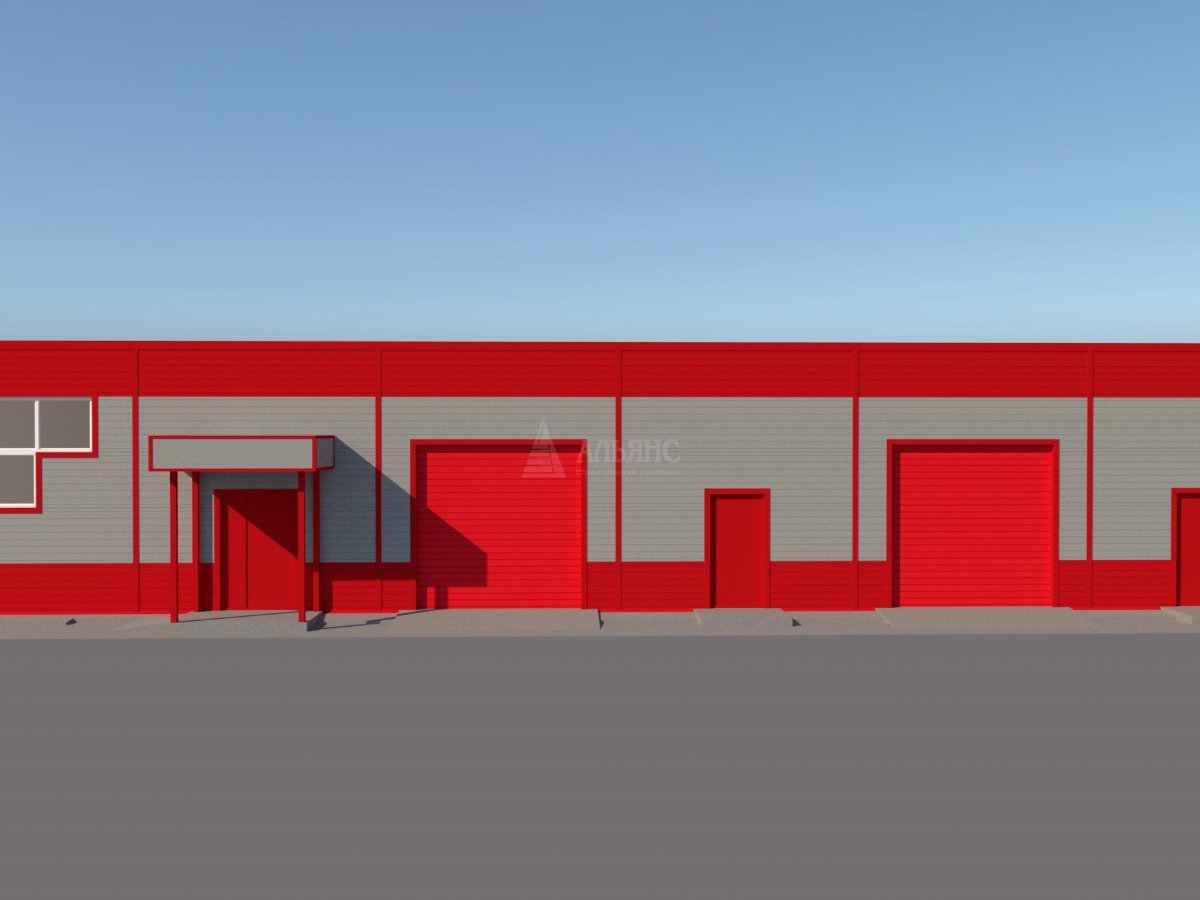 3D визуализация СТО из сэндвич-панелей - фото 8