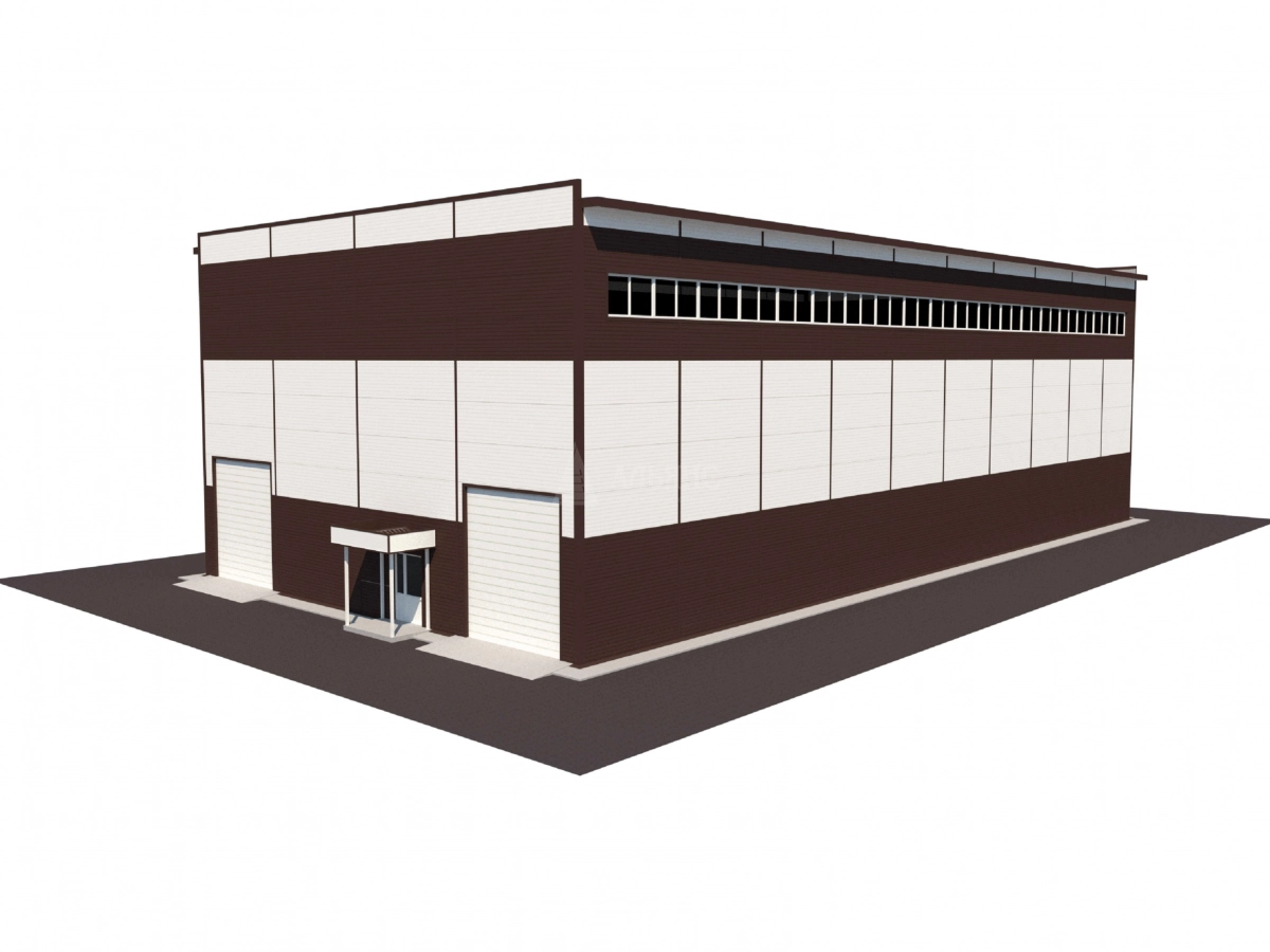 3D визуализация СТО из сэндвич-панелей - фото 6